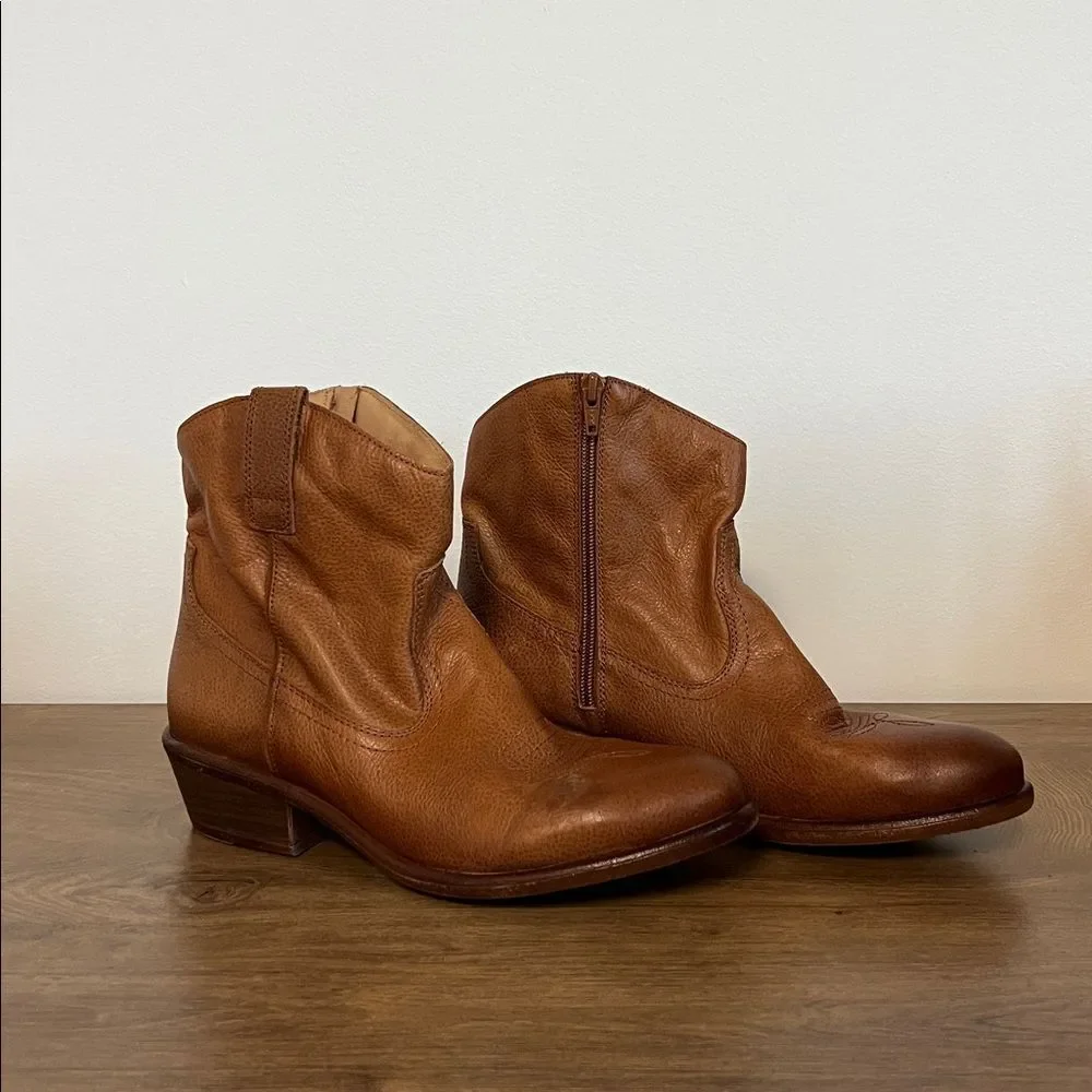 Miz Mooz Carlitos Cowboy Bootie Brown US 10.5